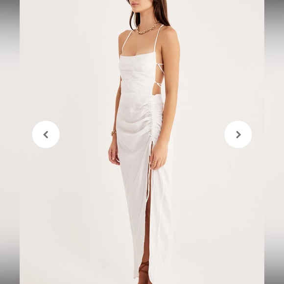 Rumer Linen Dress - Picture 3 of 5